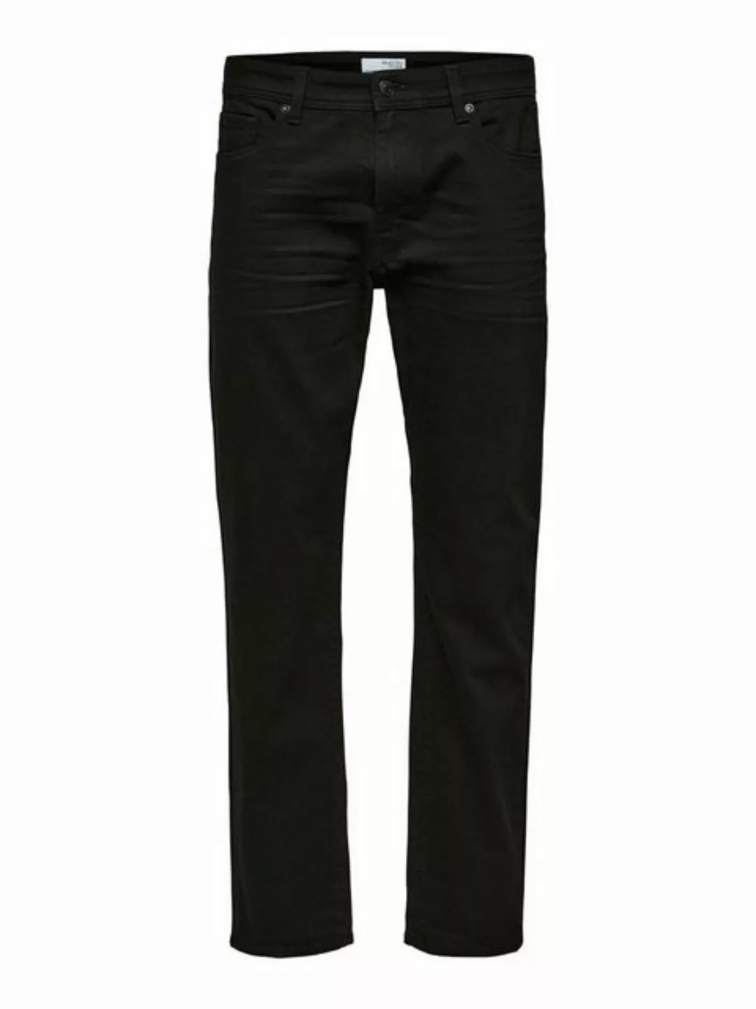 Selected Homme Herren Jeans SLH196-STRAIGHTSCOTT 24001 - Straight Fit - Sch günstig online kaufen