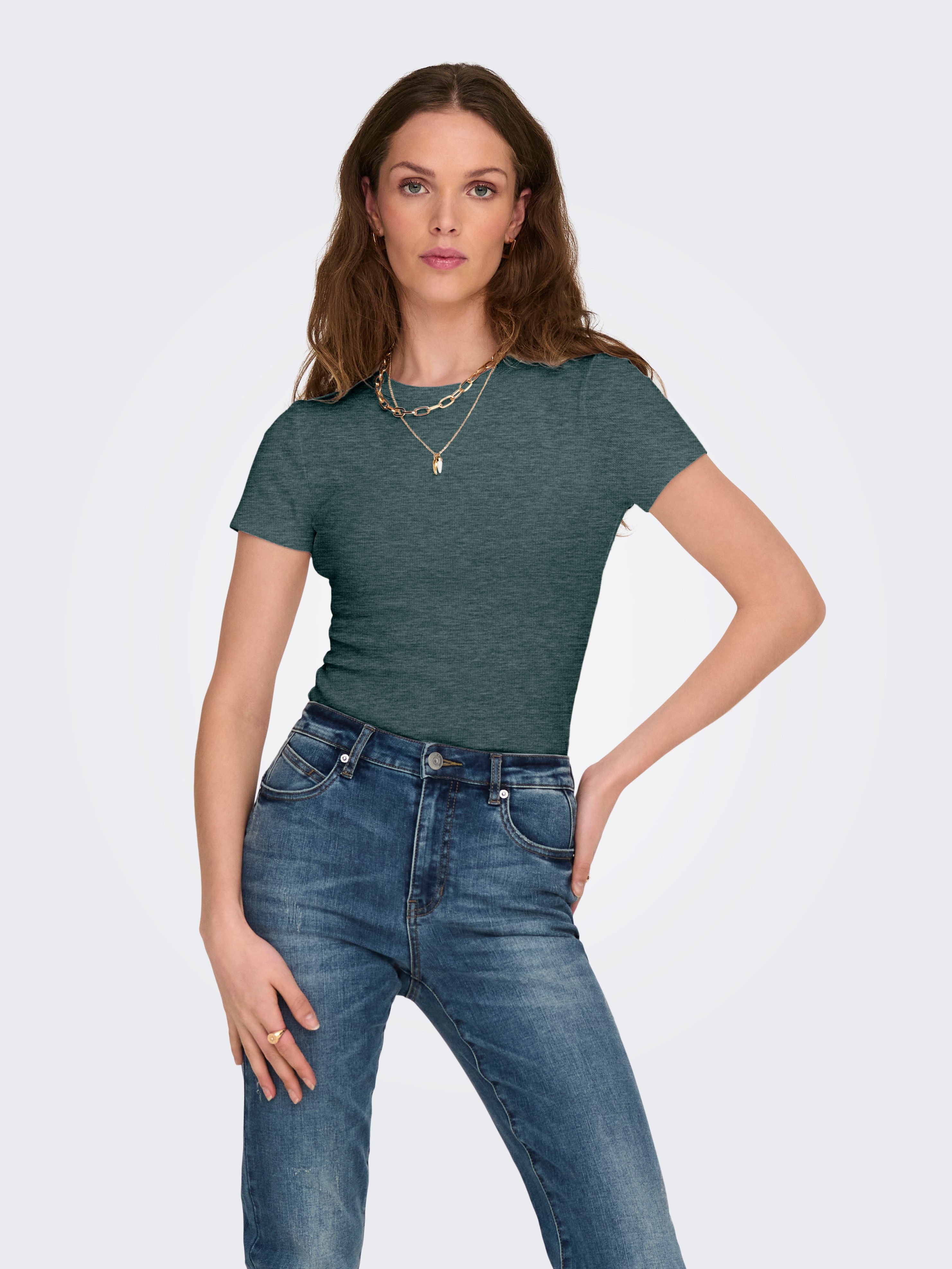 ONLY Kurzarmshirt ONLEASY S/S TOP CS günstig online kaufen