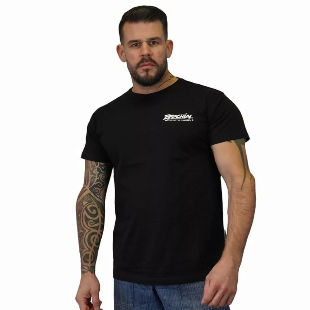 BRACHIAL THE LIFESTYLE COMPANY T-Shirt Brachial T-Shirt "Core" schwarz günstig online kaufen