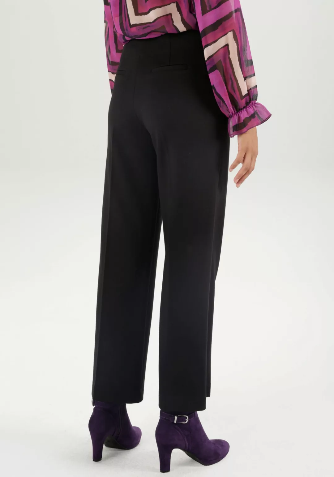 Aniston SELECTED Anzughose, aus festerer Stretch-Jerseyqualität - NEUE KOLL günstig online kaufen