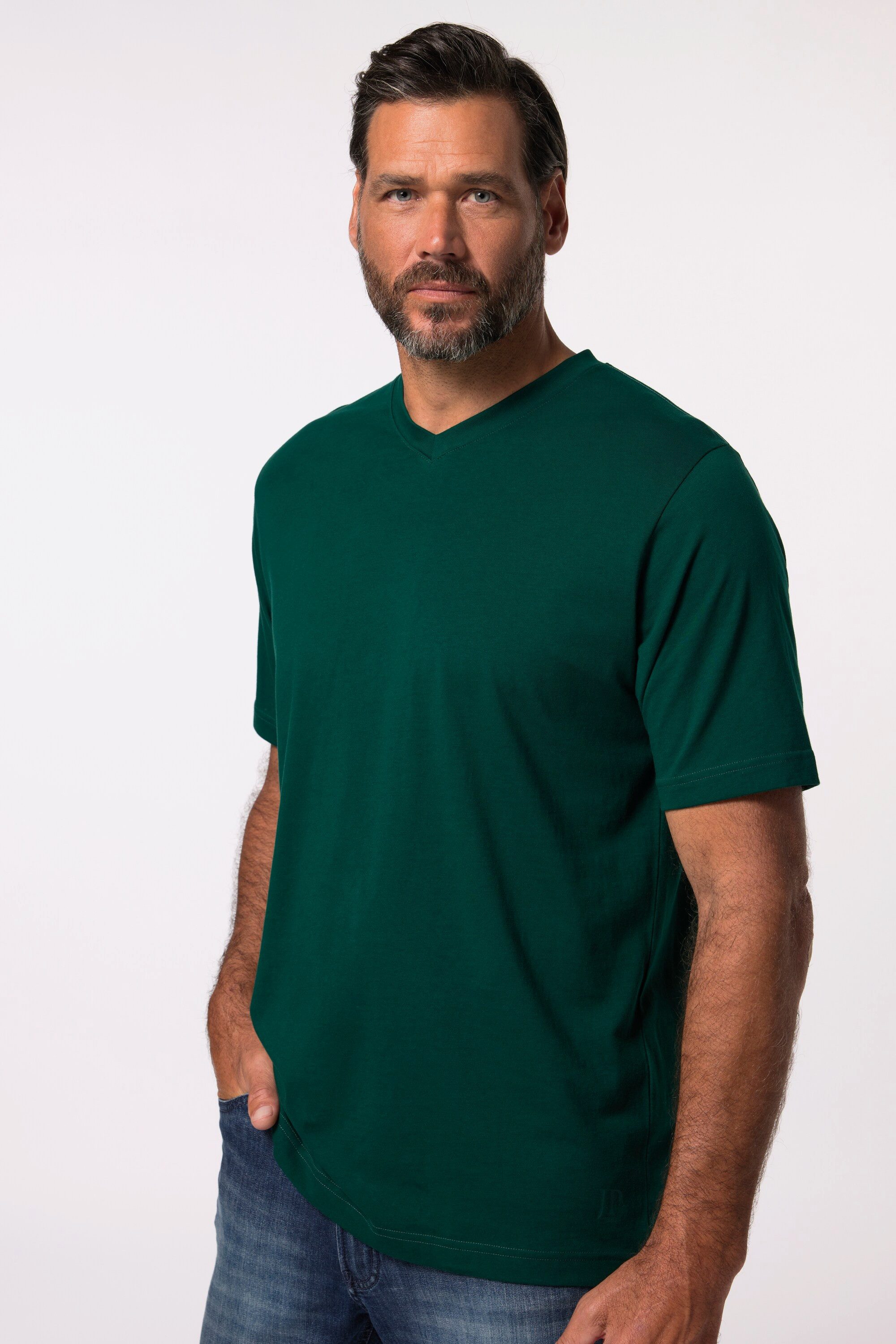 JP1880 T-Shirt JP1880 T-Shirt Basic V-Ausschnitt günstig online kaufen