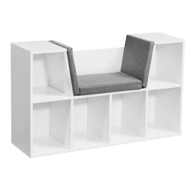 KADIMA DESIGN Schuhschrank Design Regal mit Sitzfläche 101,5 x 61,5 x 30 cm günstig online kaufen