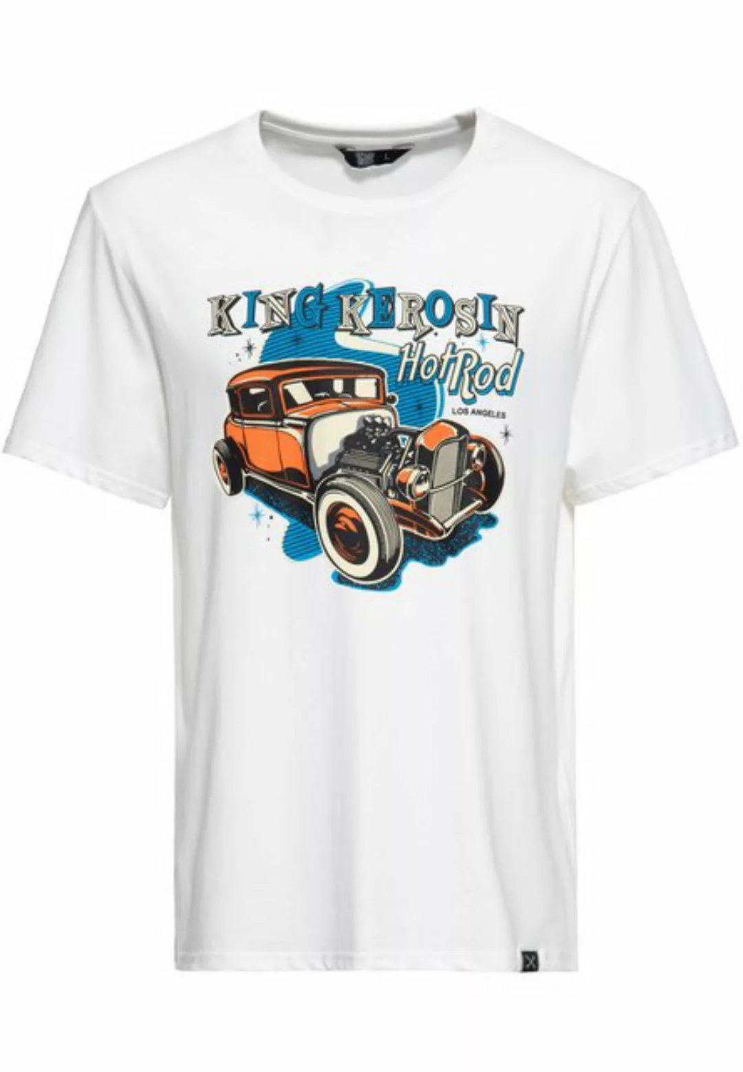 KingKerosin Print-Shirt Hot Rod (1-tlg) mit Artwork-Print günstig online kaufen