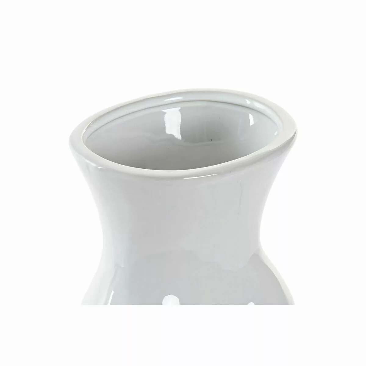 Vase Dkd Home Decor Weiß Steingut Moderne (17 X 12 X 21 Cm) günstig online kaufen