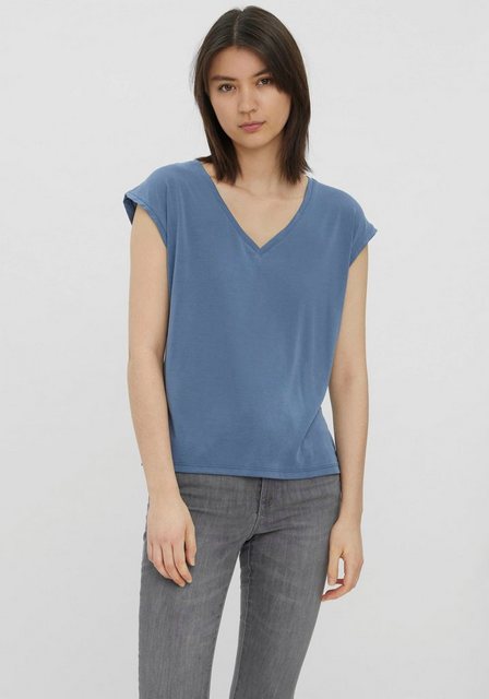 Vero Moda V-Shirt VMFILLI SS V-NECK TEE GA NOOS günstig online kaufen