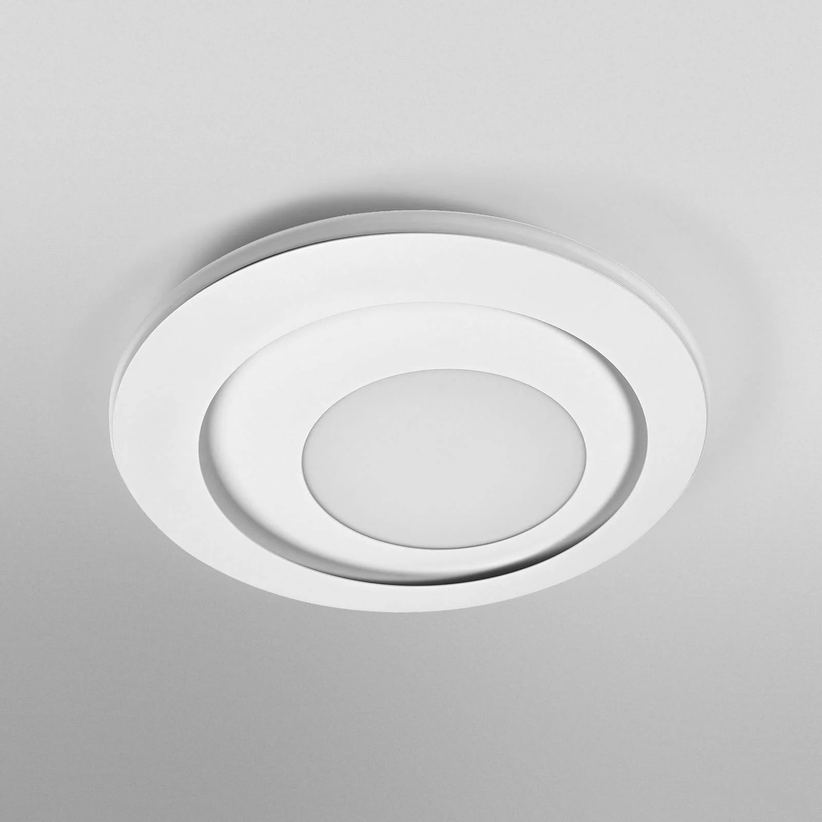 OSRAM LED-Deckenlampe ORBIS SPIRAL ROUND Ø 40cm weiß up/down günstig online kaufen