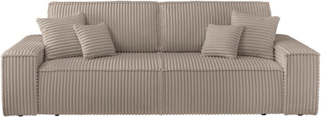 andas 3-Sitzer FINNLEY Schlafsofa 257 cm, Schlaffunktion mit Bettkasten (20 günstig online kaufen