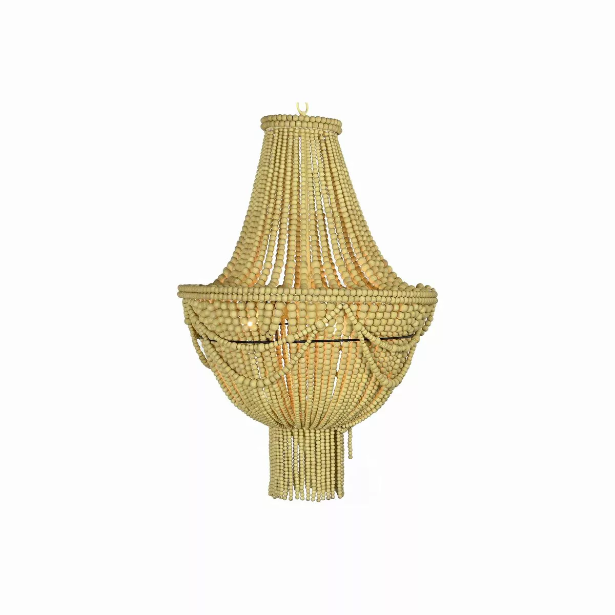 Deckenlampe Dkd Home Decor Metall Braun Gelb 40 W Holz Mdf (50 X 50 X 73 Cm günstig online kaufen