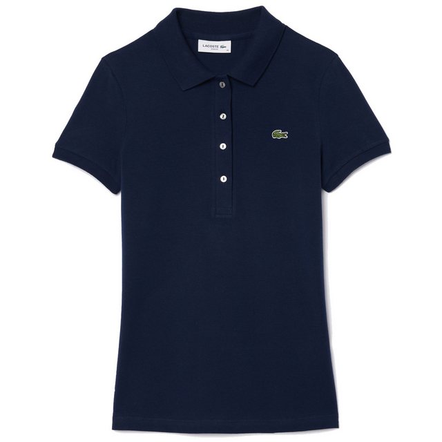 Lacoste Poloshirt SLIM FIT POLOSHIRT AUS BAUMWOLLJERSEY Shirt Damen günstig online kaufen