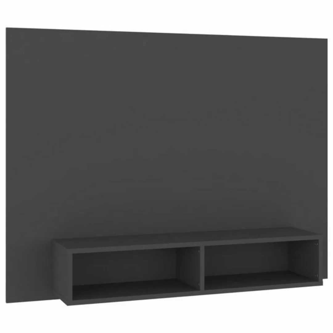 furnicato TV-Schrank TV-Wandschrank Grau 120x23,5x90 cm Holzwerkstoff günstig online kaufen