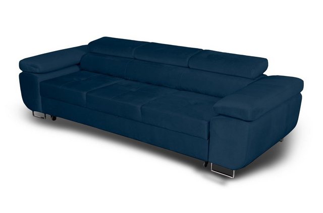 Beautysofa Schlafsofa Couch Dreisitzer Schlafsofa modernen Stil, mit Verste günstig online kaufen