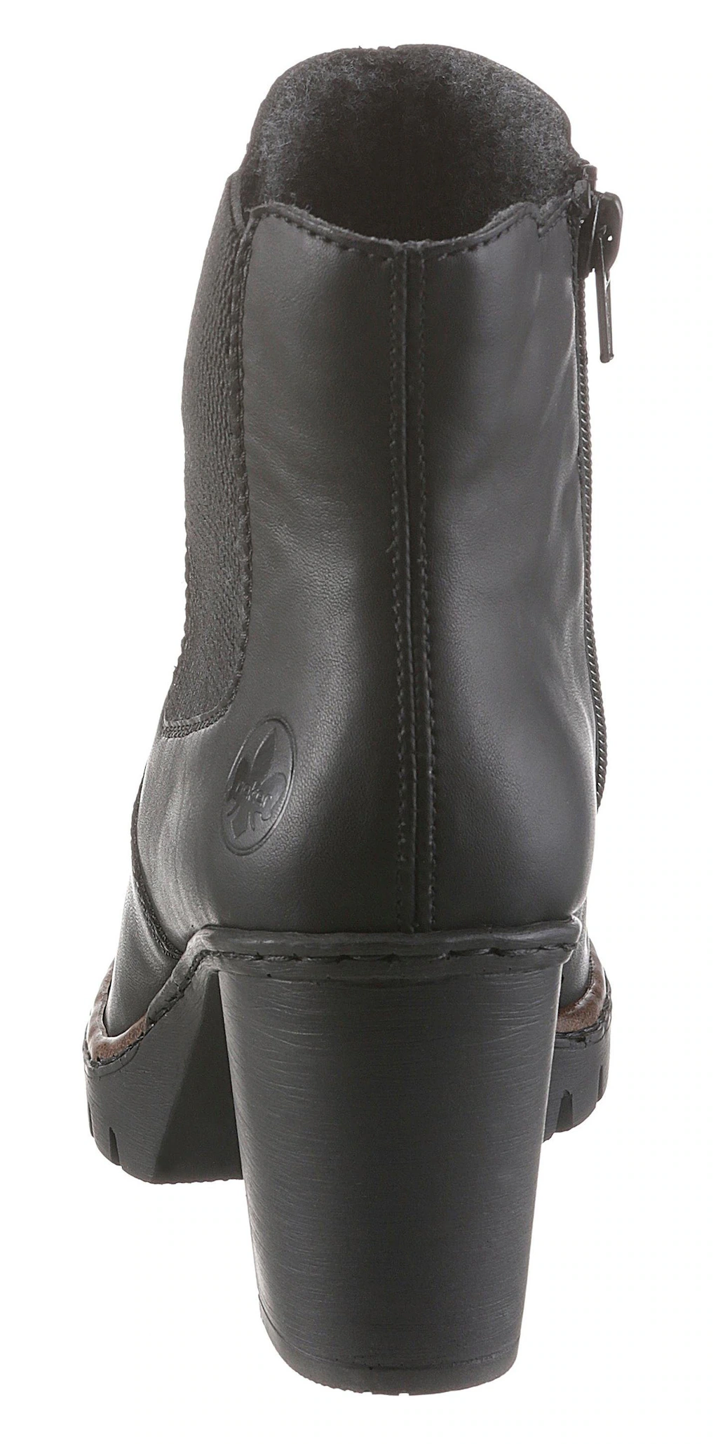 Rieker Stiefelette, Boots, Chelsea-Stiefelette, Blockabsatz, in elegantem L günstig online kaufen