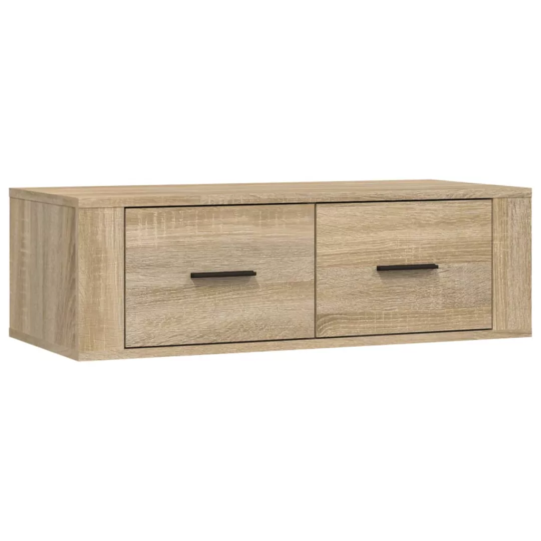 Vidaxl Tv-wandschrank Sonoma-eiche 80x36x25 Cm Holzwerkstoff günstig online kaufen