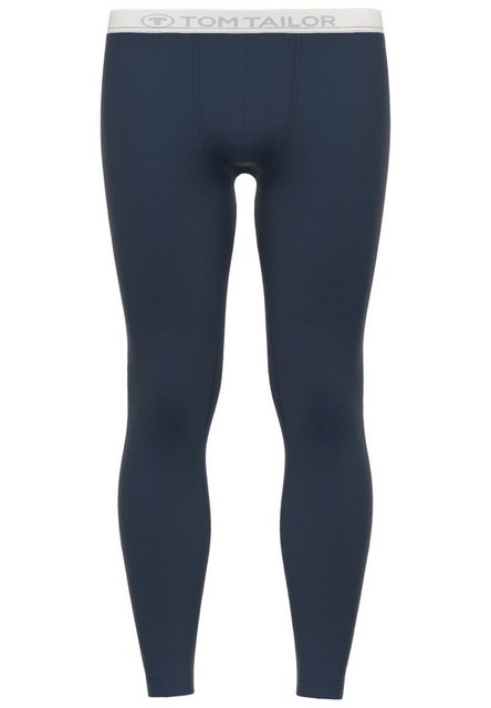 TOM TAILOR Leggings mit farblich abgesetzem Logobund günstig online kaufen