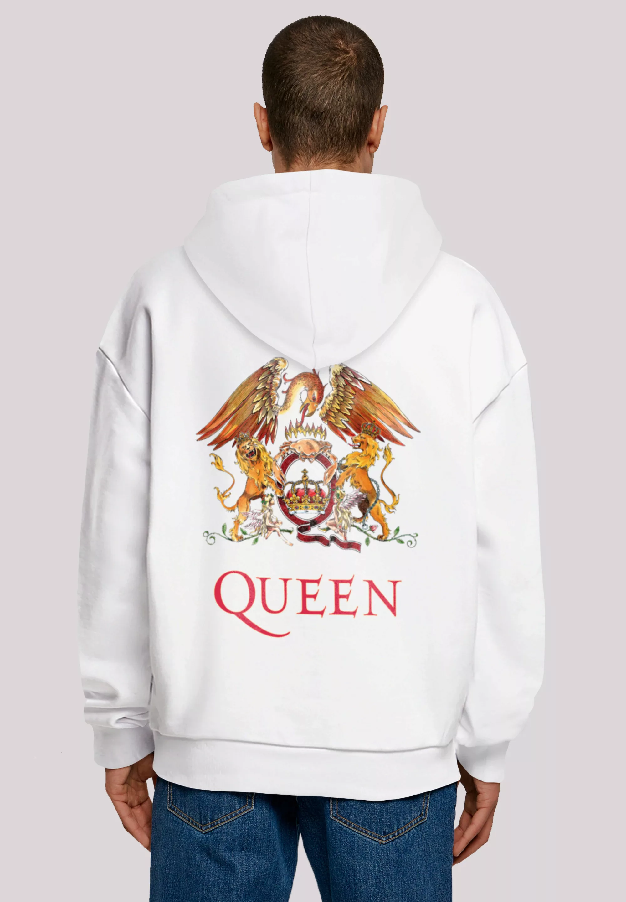 F4NT4STIC Kapuzenpullover "Queen Band Classic Crest Logo" günstig online kaufen