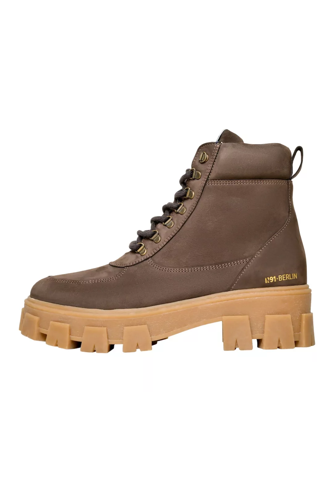 N91 Schnürboots "Style Choice HI Businessschuh", Damen Schnürboots Leder ha günstig online kaufen