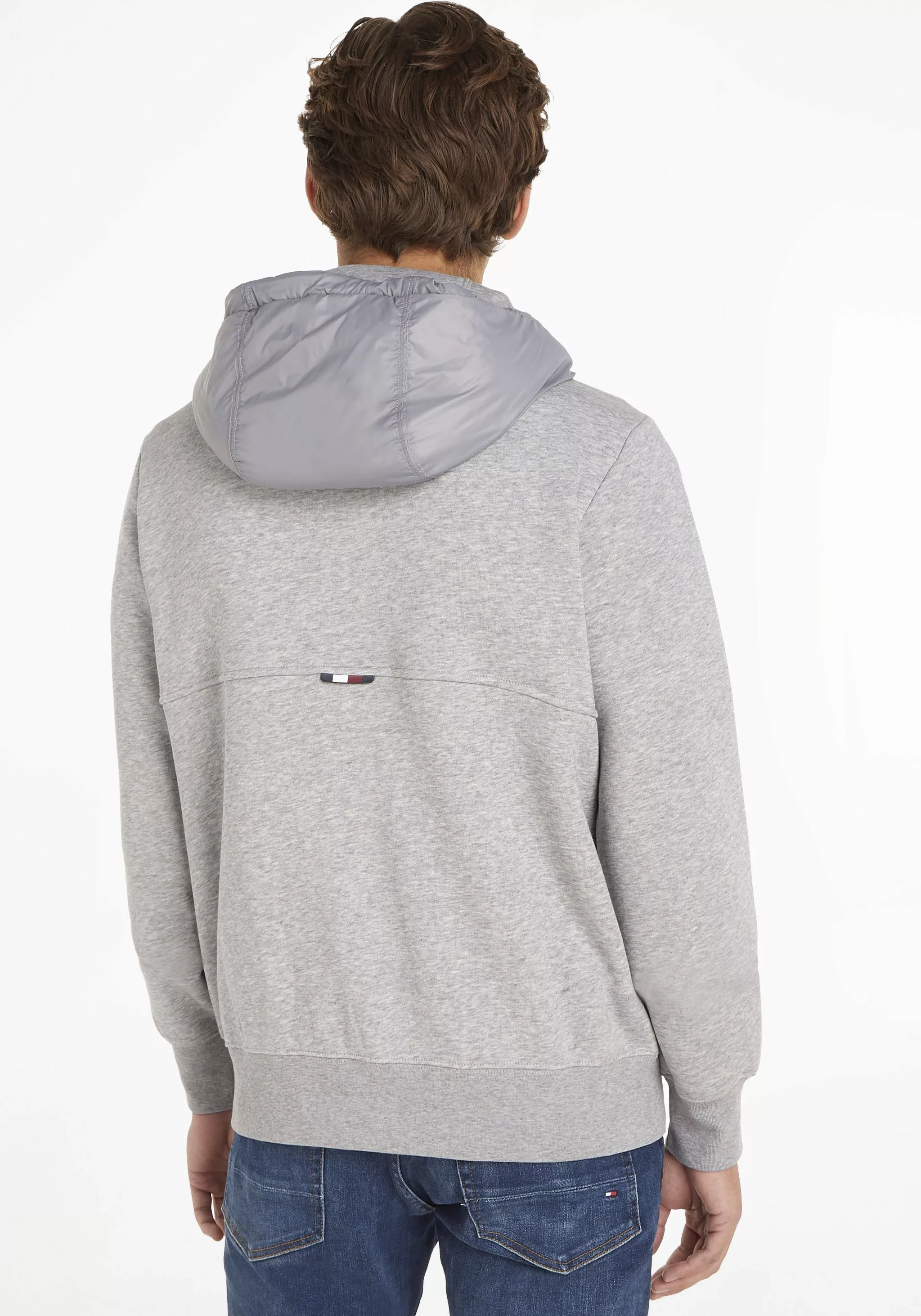 Tommy Hilfiger Sweatshirt "CLEAN MIX MEDIA ZIP THRU HOODY" günstig online kaufen