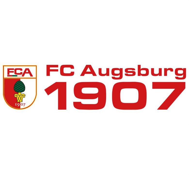 Wall-Art Wandtattoo »Fußball FC Augsburg 1907«, (1 St.), selbstklebend, ent günstig online kaufen
