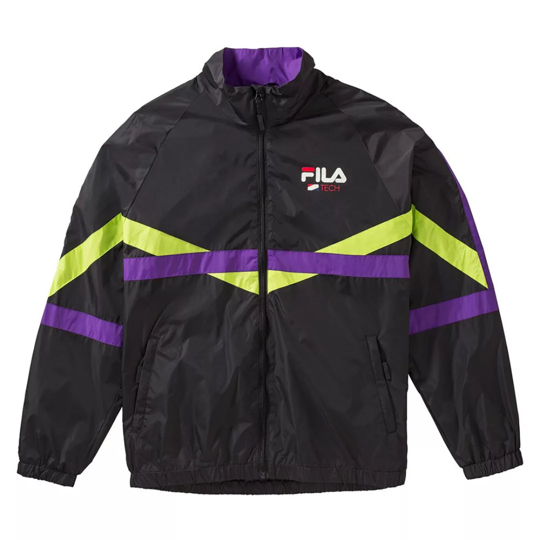 Fila Track Jacke S Black Purple günstig online kaufen