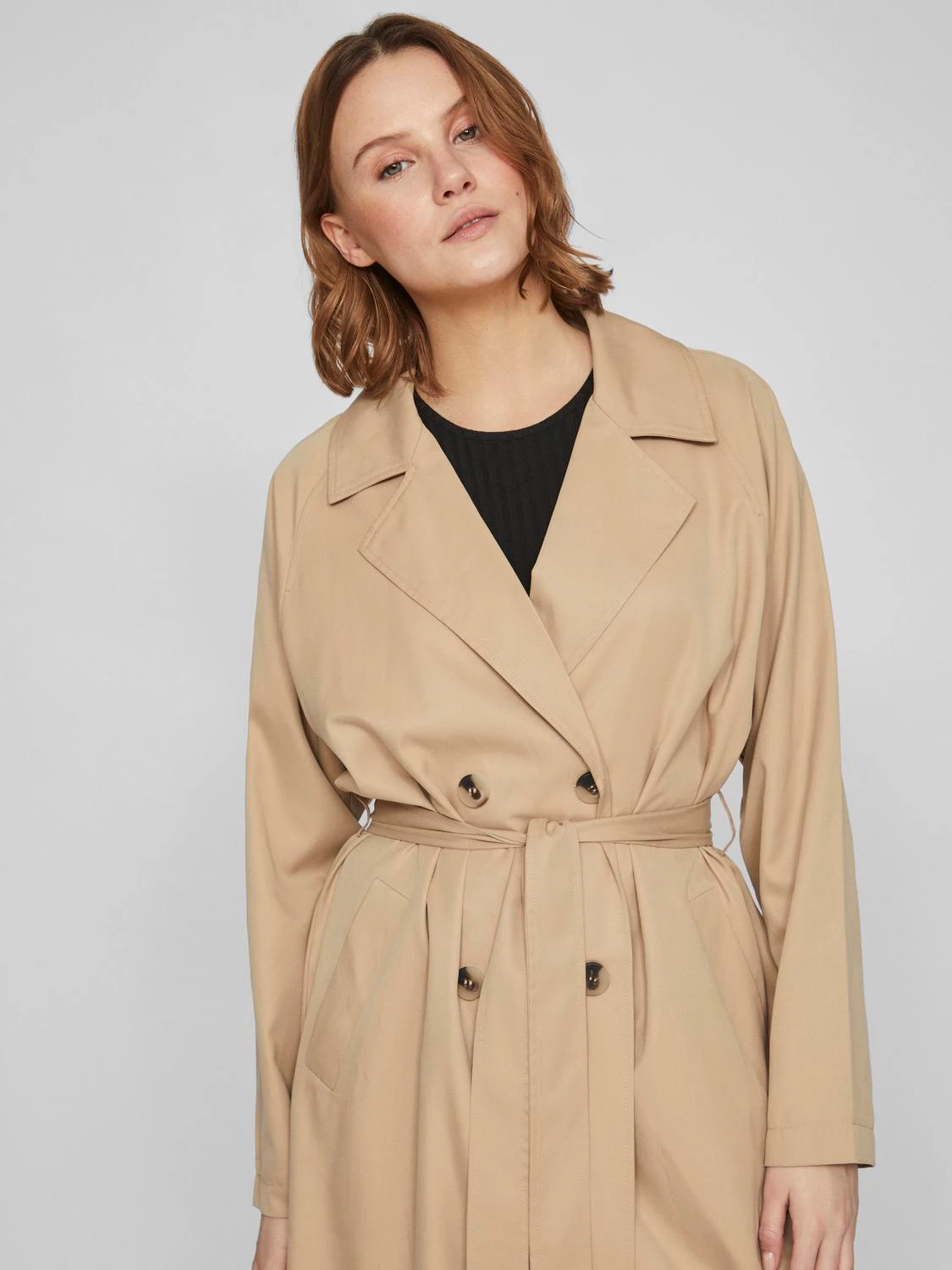 Vila Trenchcoat VIJANCINE L/S LONG TRENCHCOAT - NOOS günstig online kaufen