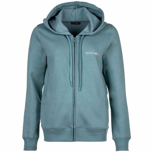 Emporio Armani Sweater Damen Sweatjacke - ICONIC TERRY, Reißverschluss günstig online kaufen