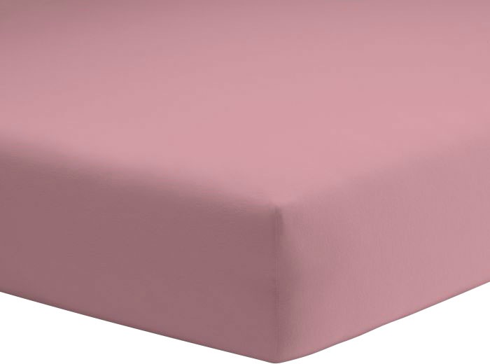 Schlafgut Spannbettlaken »Mako-Jersey aus 100% Baumwolle, Bettlaken«, für M günstig online kaufen