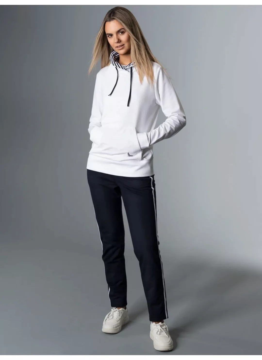 Trigema Jogginganzug "TRIGEMA Homewear Set im maritimen Look", (1 tlg.) günstig online kaufen