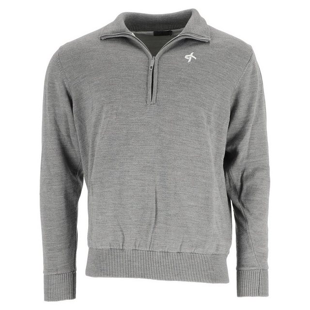 CROSS Trainingspullover Cross Mens Storm Sweater Grey Melange günstig online kaufen