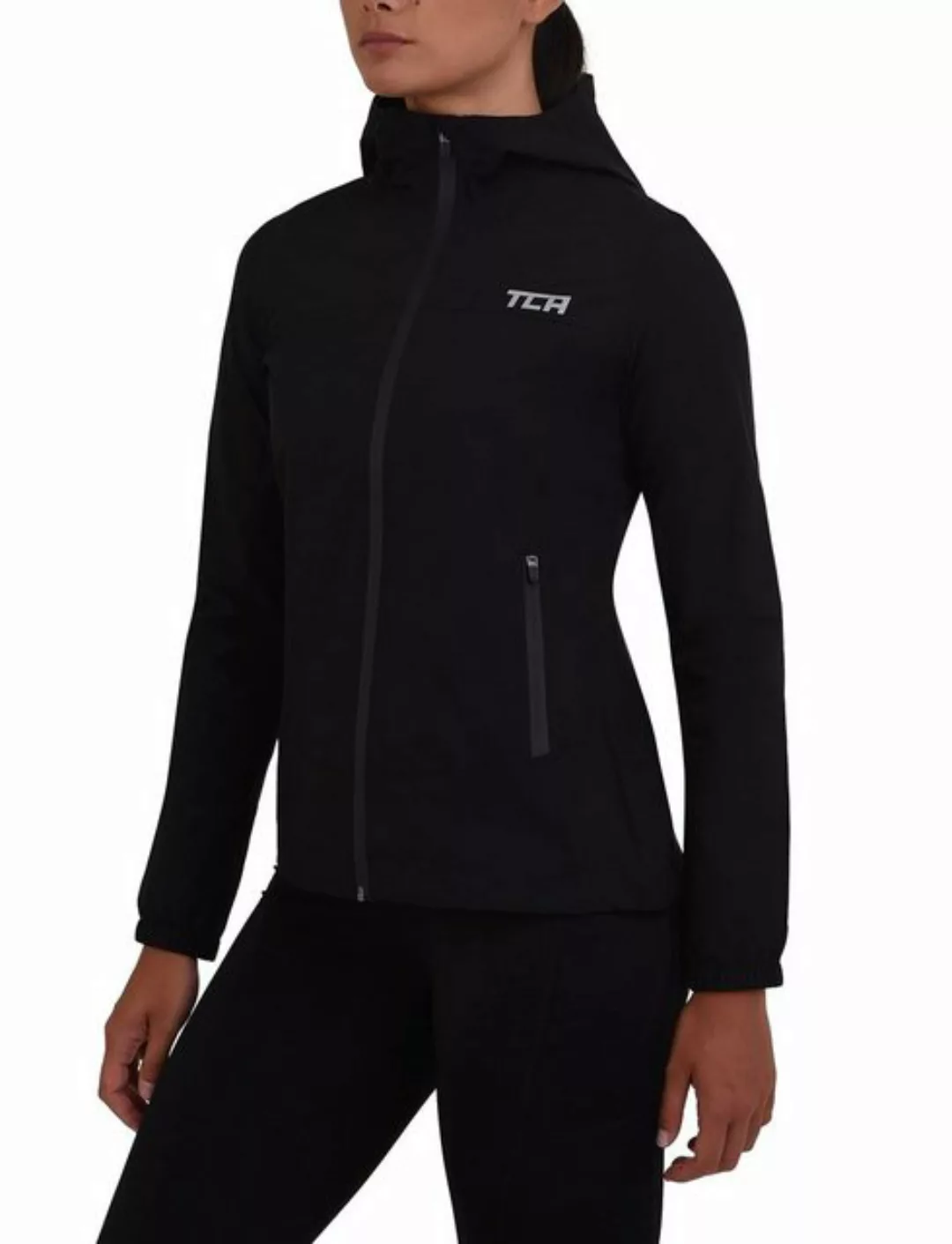 TCA Trainingspullover TCA Damen Regenjacke wasserdicht mit Reißverschlussta günstig online kaufen