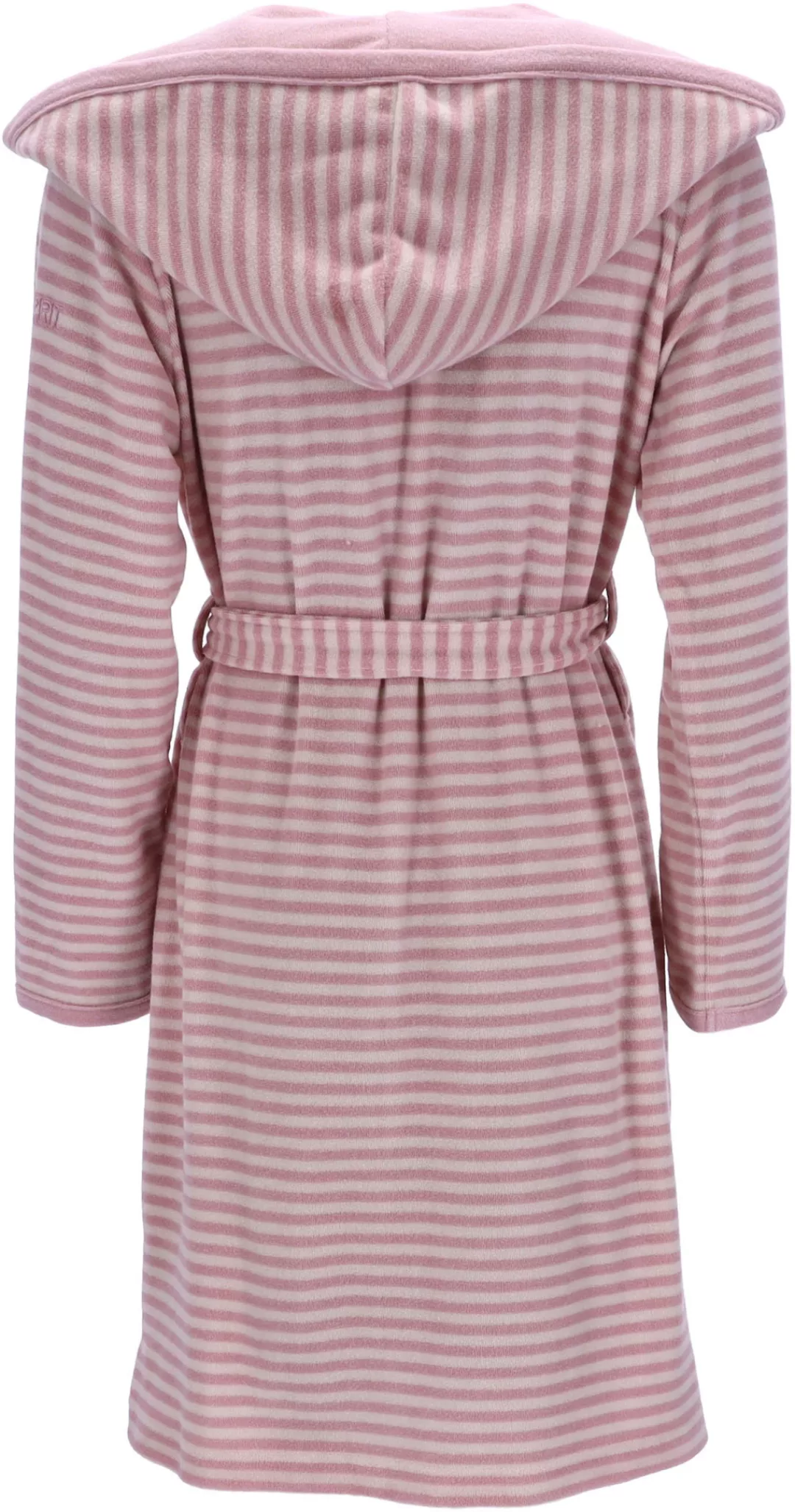 Esprit Damenbademantel "Striped Hoody", (1 St.) günstig online kaufen