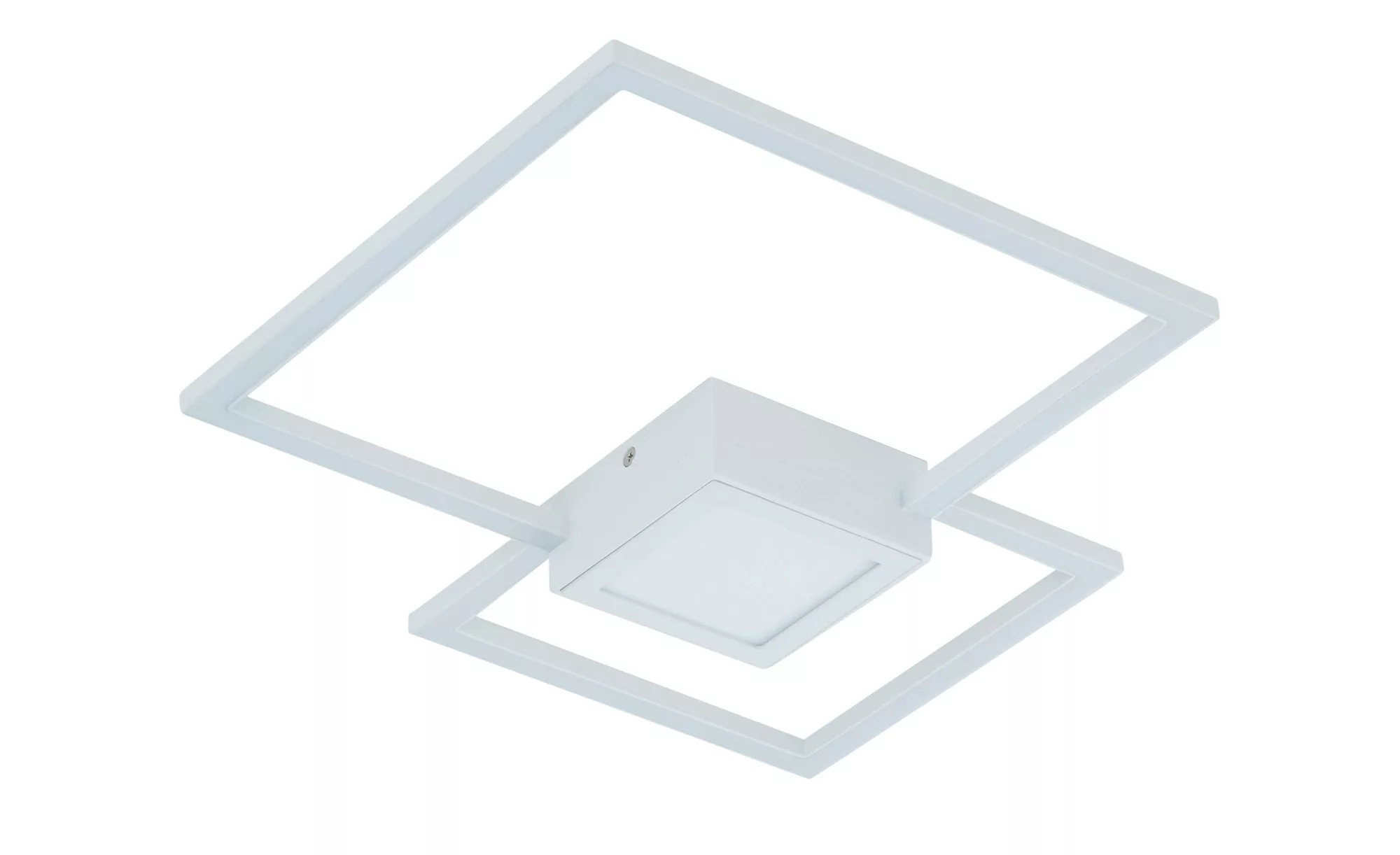 Paul Sommerkamp Leuchten LED-Deckenleuchte ´Quadrate` weiß - weiß - 35 cm - günstig online kaufen