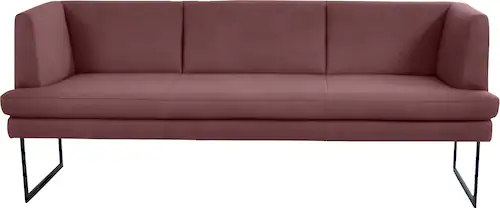 K+W Komfort & Wohnen Polsterbank "Cube", Hammerkissenoptik, 2 Breiten, Meta günstig online kaufen