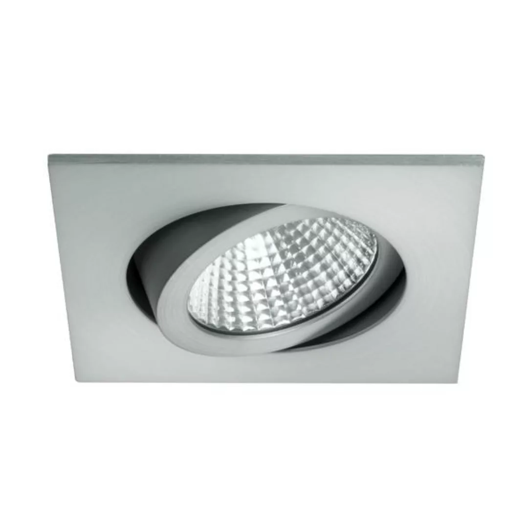 Brumberg LED-Einbaustrahler, dim2warm, alu matt, quadratisch - 12462253 günstig online kaufen