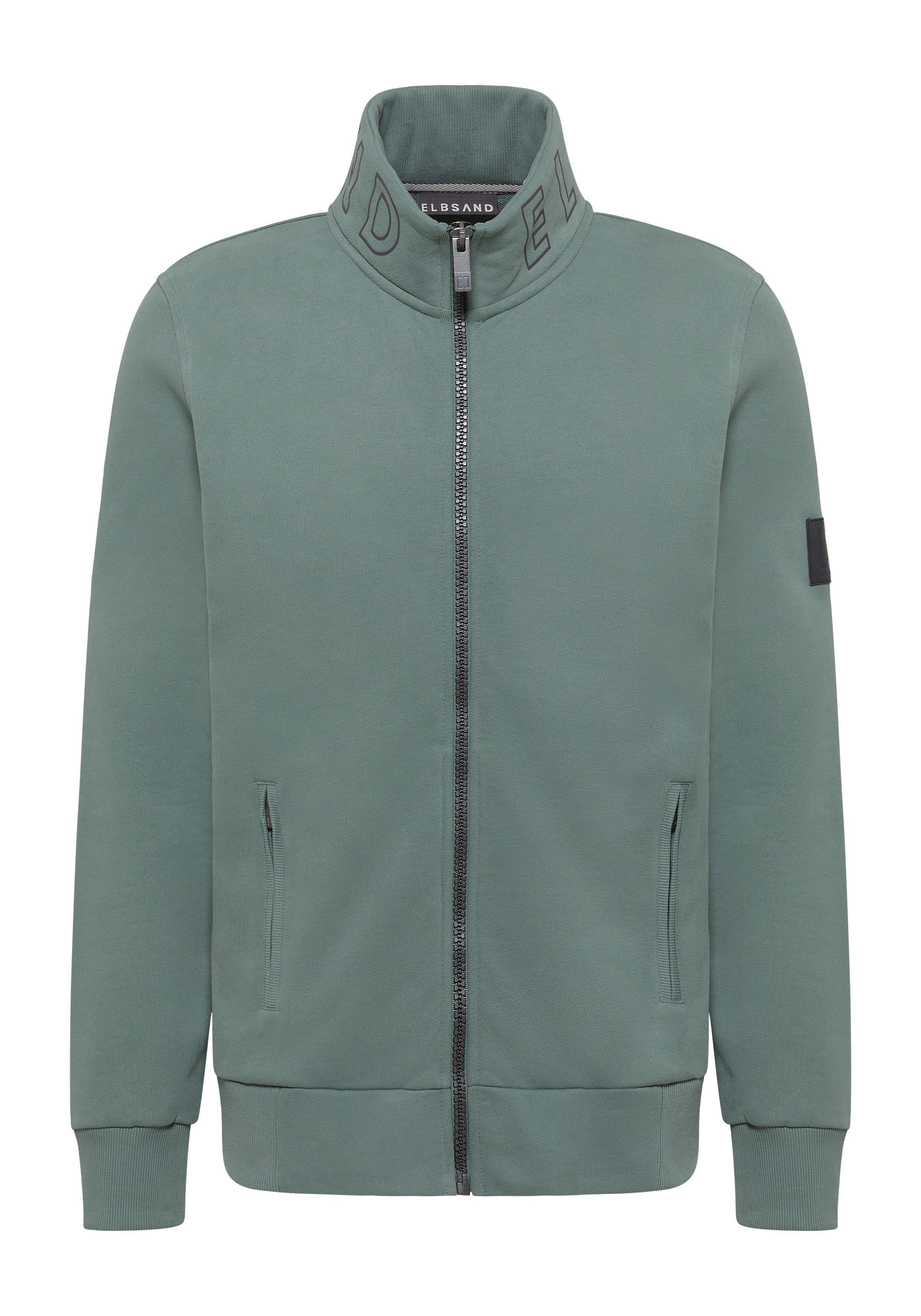 Elbsand Sweatjacke Borge Herren Reißverschluss, loose günstig online kaufen