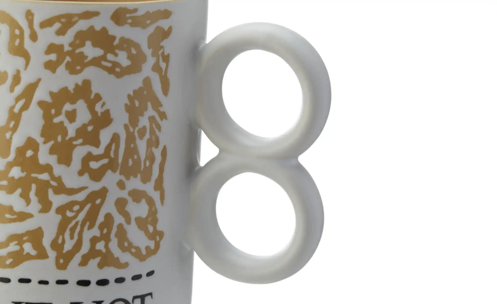 Peill+Putzler Kaffeebecher  Wildnis ¦ gelb ¦ Porzellan ¦ Maße (cm): H: 9,5 günstig online kaufen
