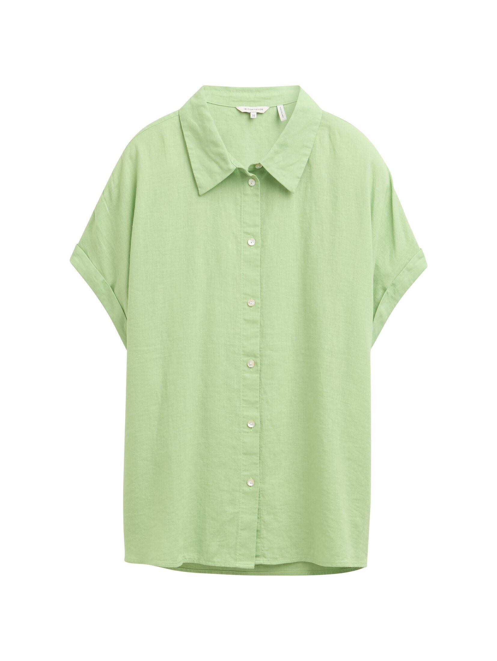TOM TAILOR Kurzarmbluse Loose Fit Bluse günstig online kaufen