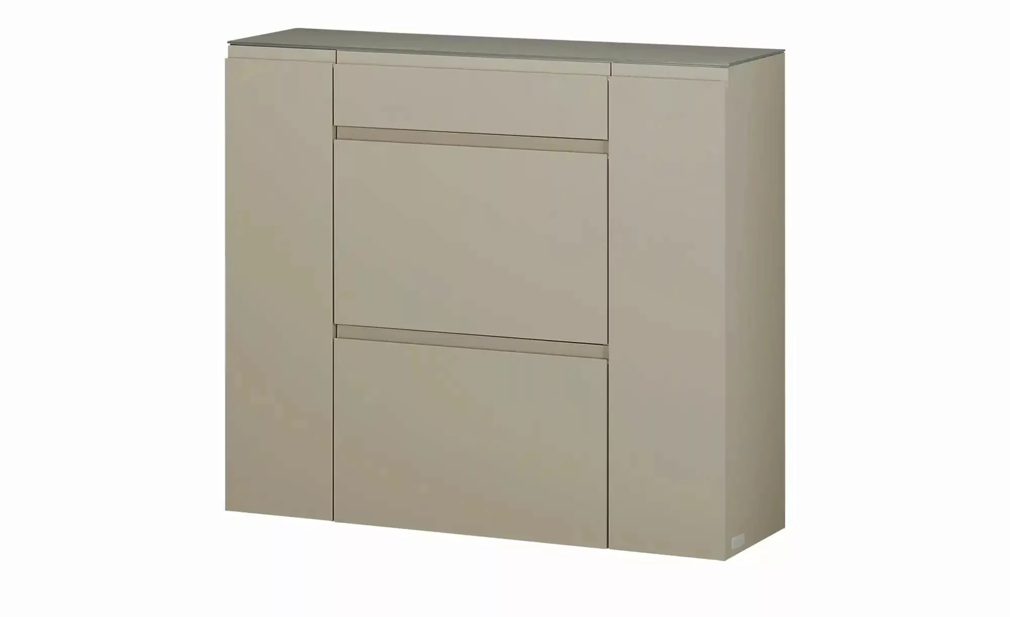 Wohnwert Hängeschuhschrank  Nicolo ¦ beige ¦ Maße (cm): B: 110 H: 96 T: 33. günstig online kaufen