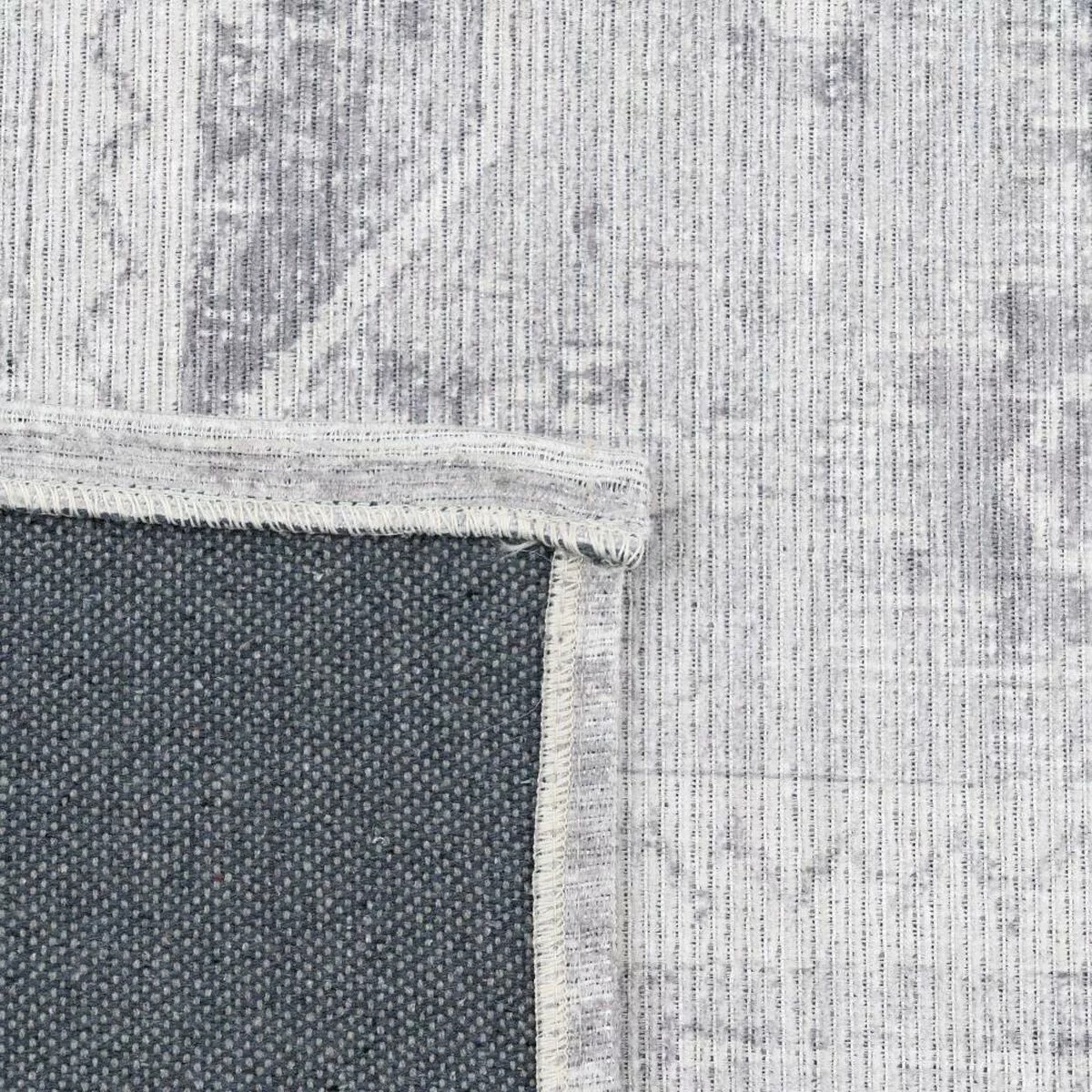 Teppich 200 X 300 Cm Grau Baumwolle günstig online kaufen