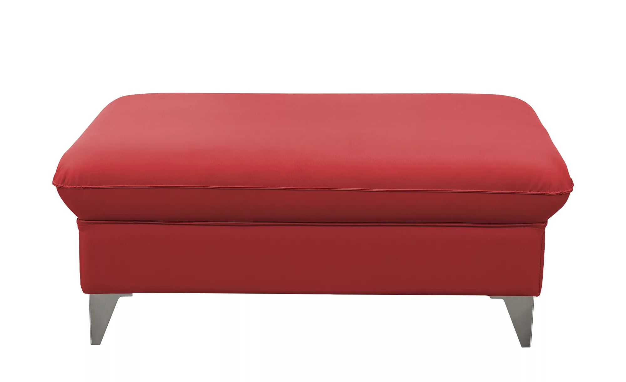 uno Hocker  David ¦ rot ¦ Maße (cm): B: 101 H: 46 T: 65.0 Polstermöbel > Ho günstig online kaufen