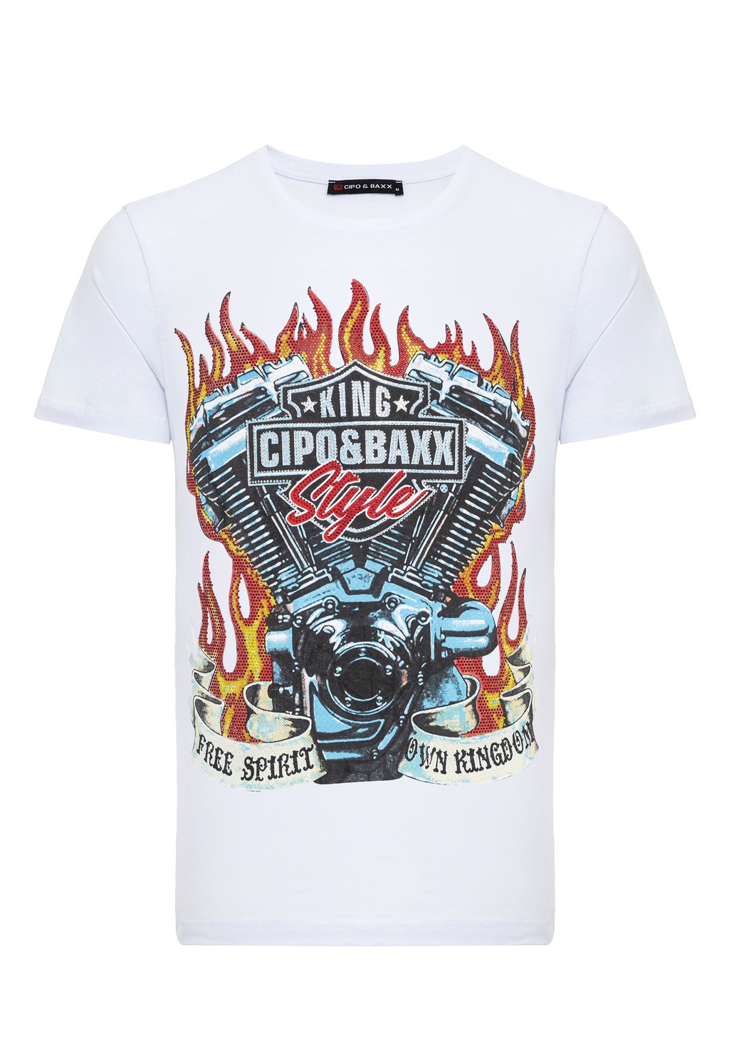 Cipo & Baxx T-Shirt "T-Shirt", mit markantem Print günstig online kaufen