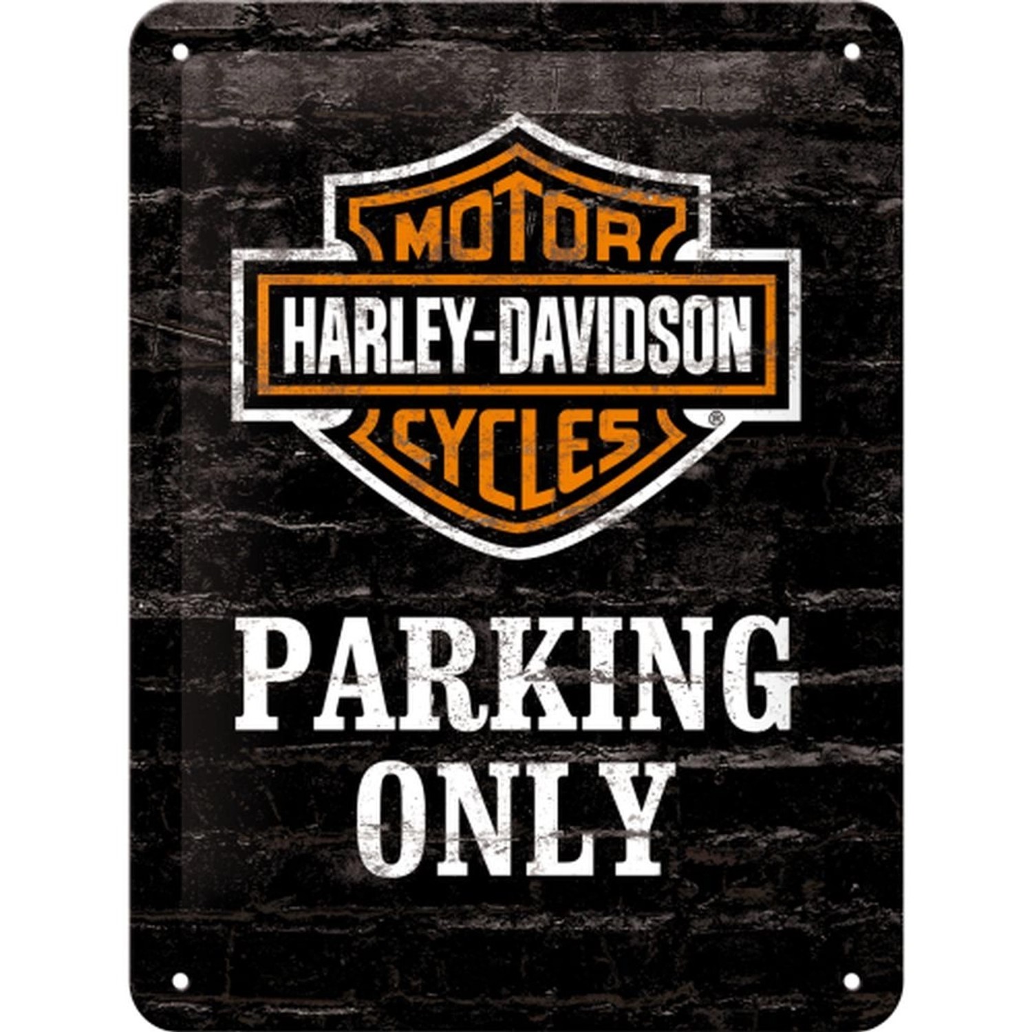 Nostalgic-Art Blechschild 15x20 cm - Harley-Davidson - Parking Only günstig online kaufen