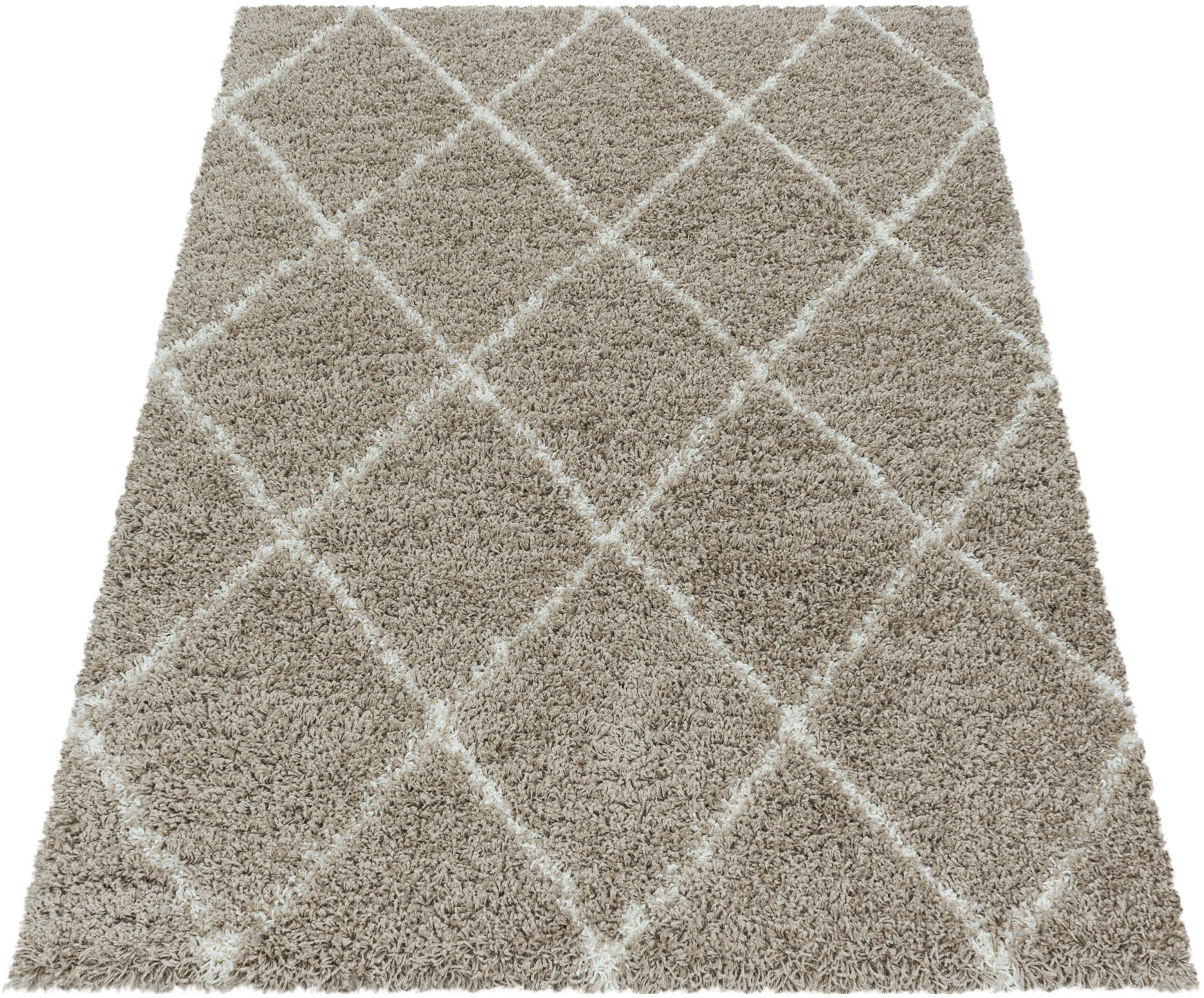 Ayyildiz Teppiche Hochflor-Teppich »ALVOR 3401«, rechteckig, 50 mm Höhe, Sh günstig online kaufen