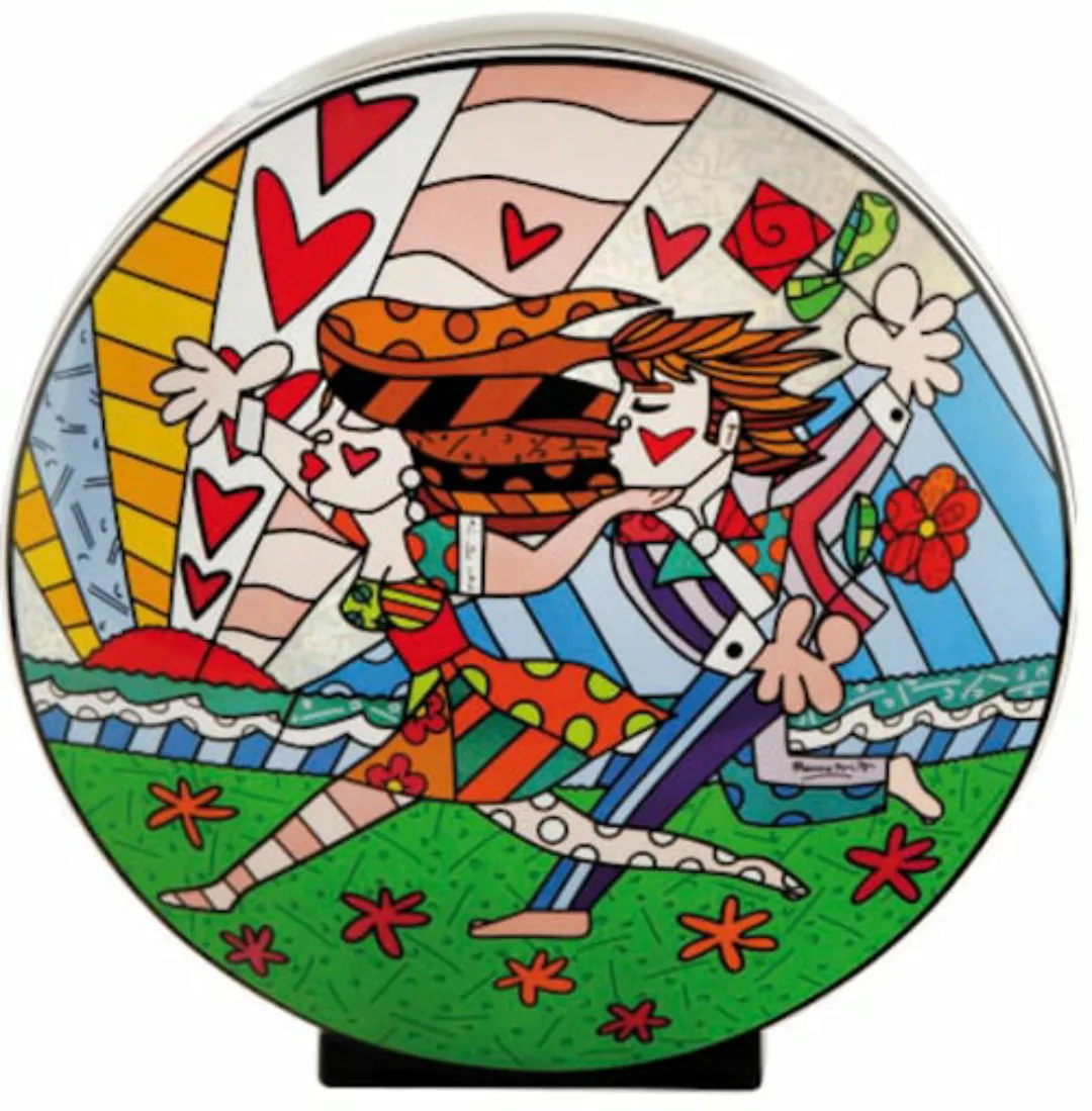 Goebel Tischvase »Romero BRITTO - Falling«, (1 St.), Vase aus Porzellan, Hö günstig online kaufen