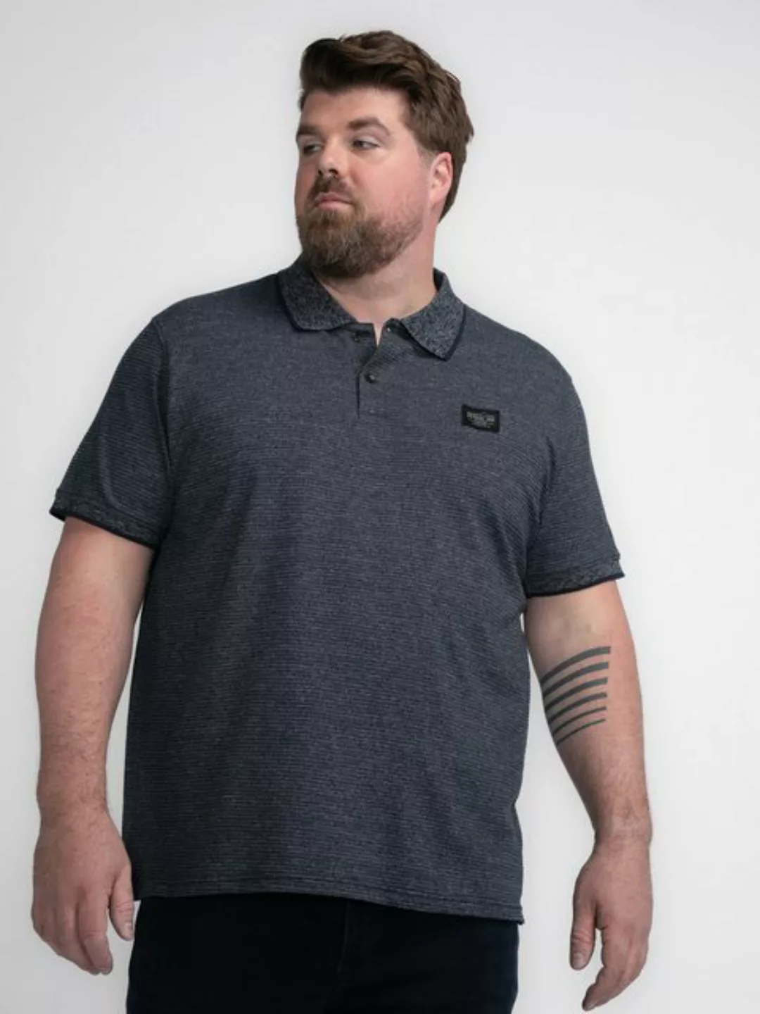 Petrol Industries Poloshirt Klassisches Poloshirt in Plus Size Arctic günstig online kaufen