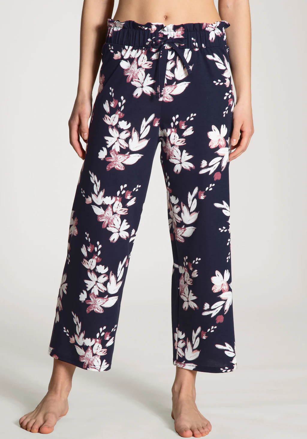 CALIDA Pyjamahose "Favourites Dreams", florales Muster, Interlock-Qualität, günstig online kaufen