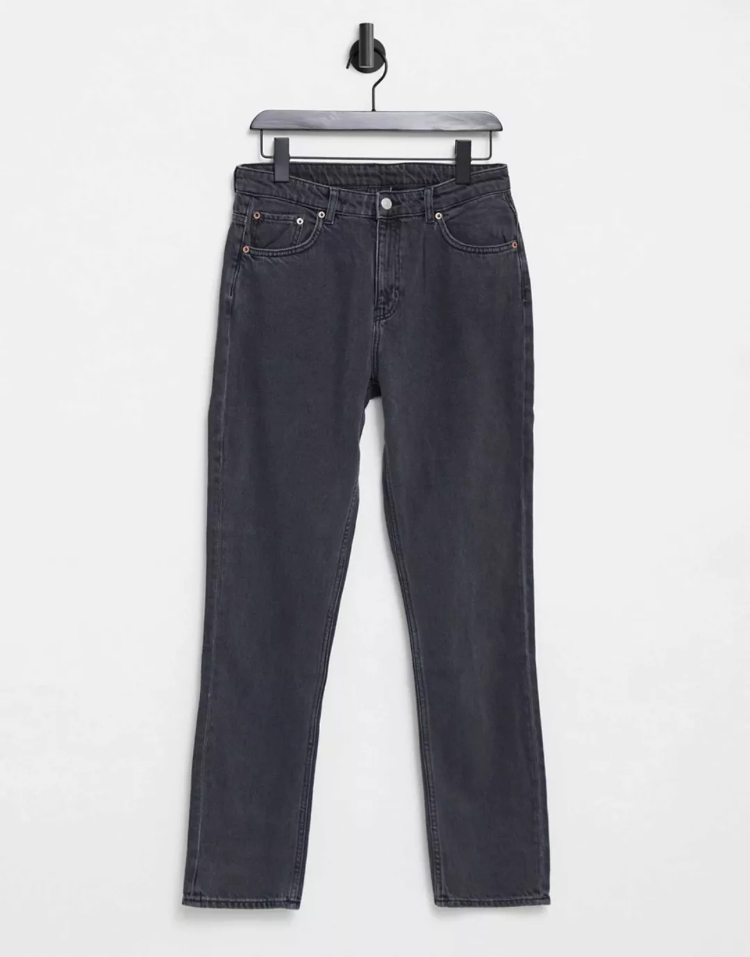 Weekday – Seattle Night – Jeans in Schwarz günstig online kaufen