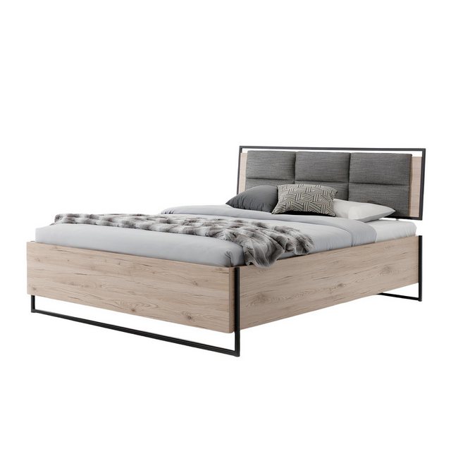 Xlmoebel Bett Zeitgemäßes Schlafzimmer Bett Elegantes Holzbett Exklusives D günstig online kaufen