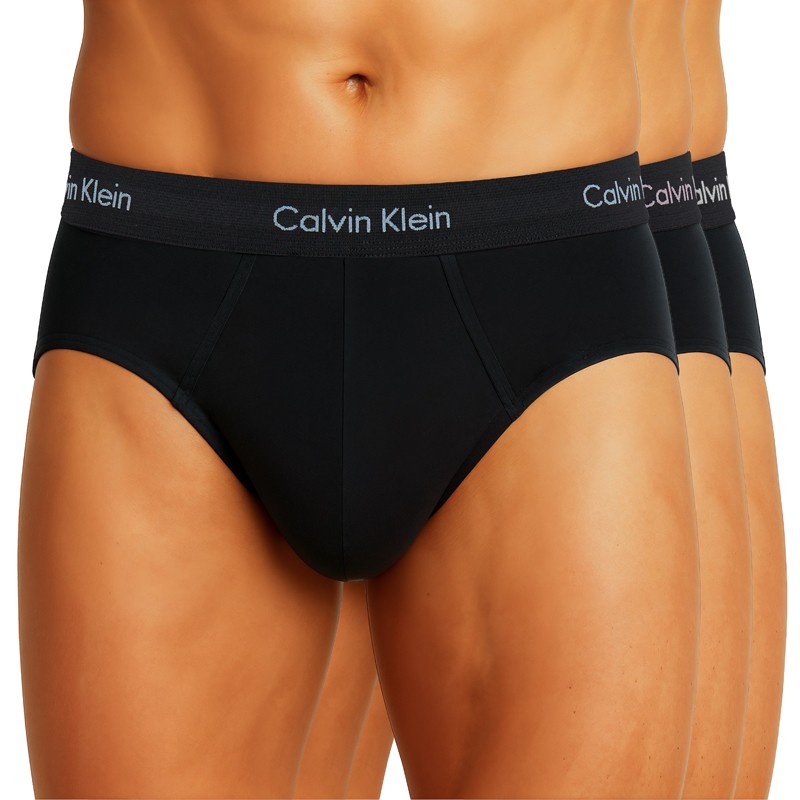 Calvin Klein 3-er Set Slips Schwarz günstig online kaufen