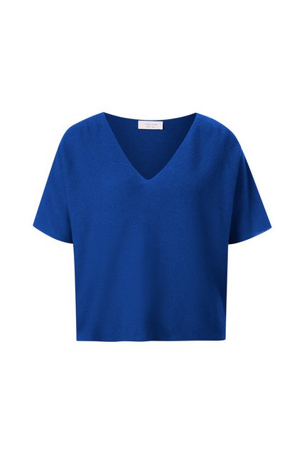 Rich & Royal Sweatshirt finegauge seamless pullover GRS, azzure blue günstig online kaufen