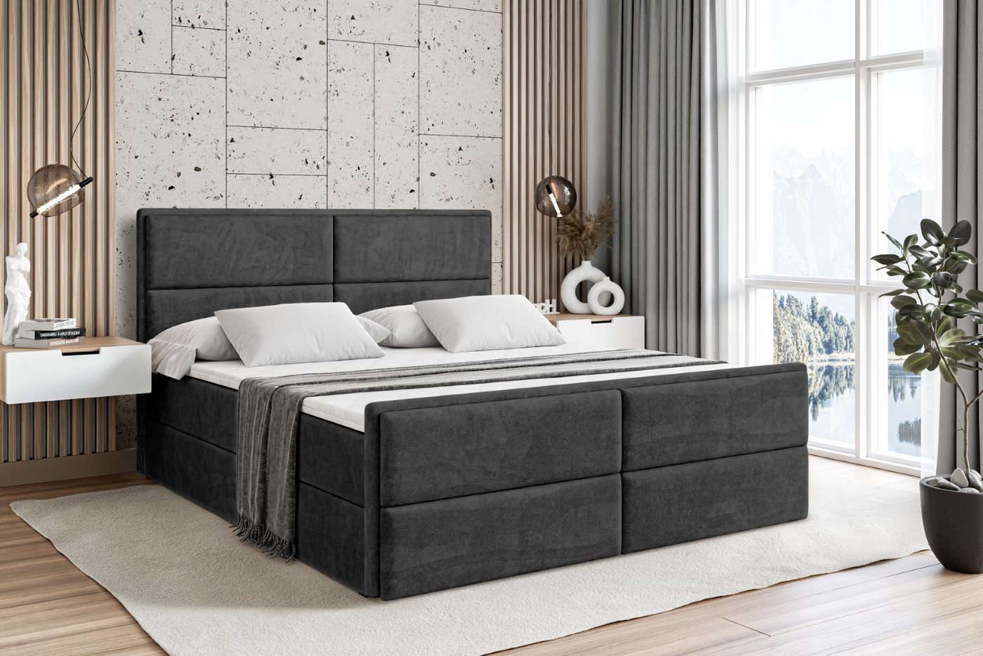 ALTDECOR Boxspringbett GRATUN-Z günstig online kaufen